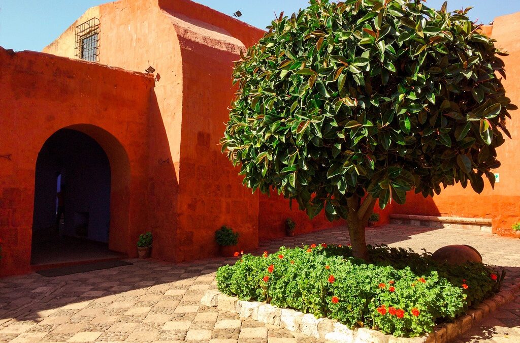 The Monastery of Santa Catalina de Siena in Arequipa, Peru