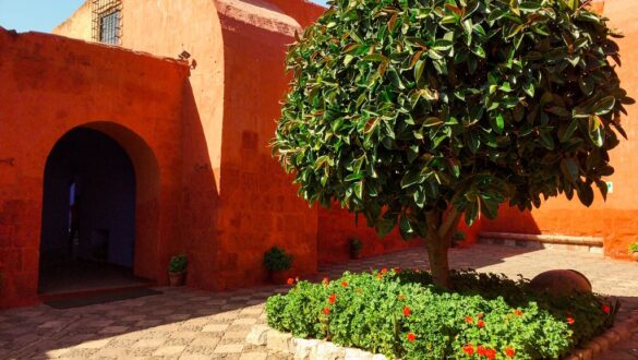 The Monastery of Santa Catalina de Siena in Arequipa, Peru