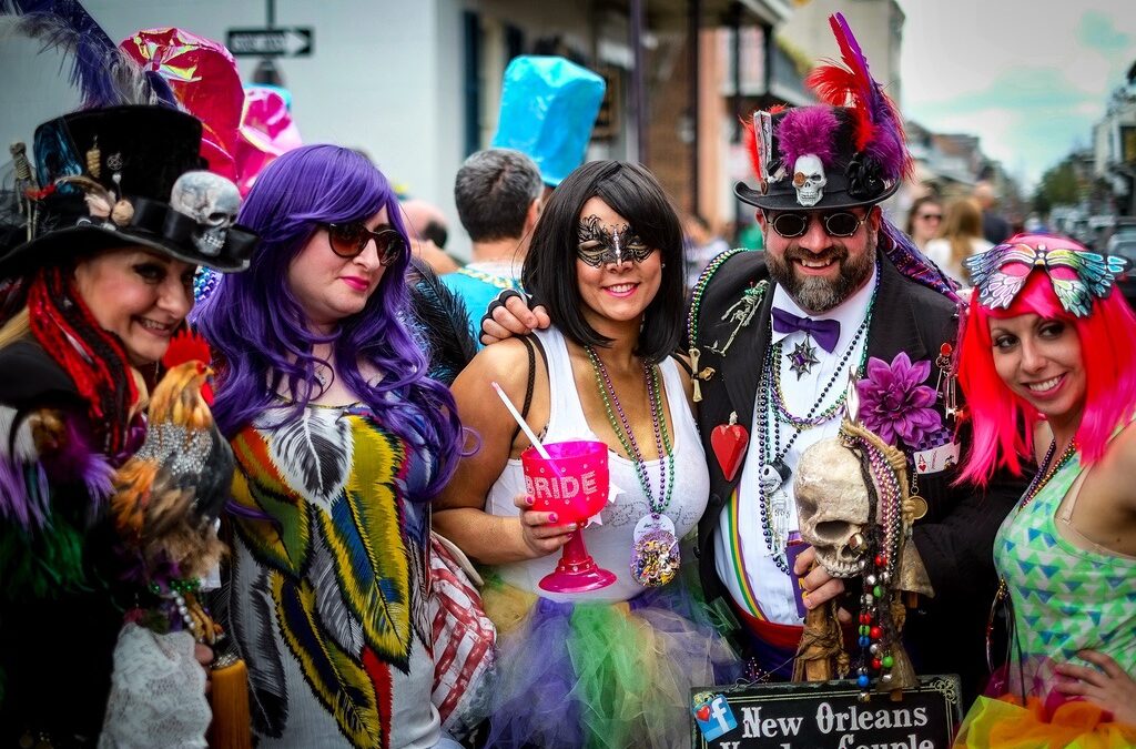 Mardi Gras in New Orleans, USA