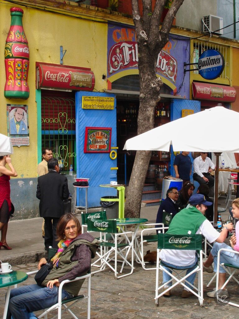 El Caminito in Buenos Aires