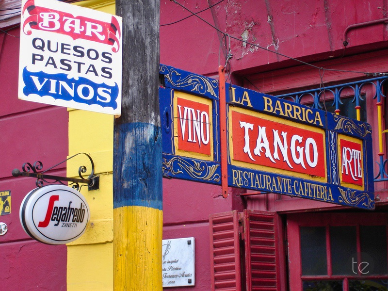 El Caminito in Buenos Aires