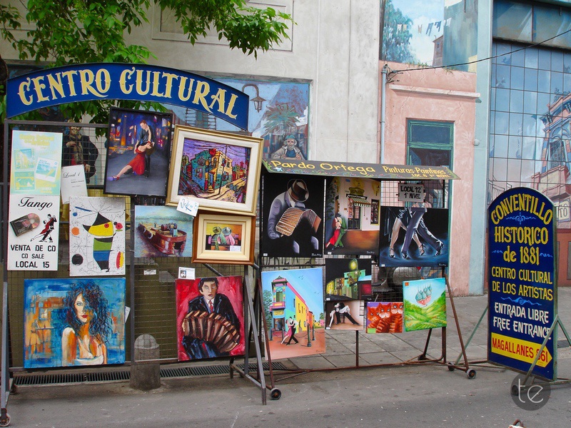 El Caminito in Buenos Aires