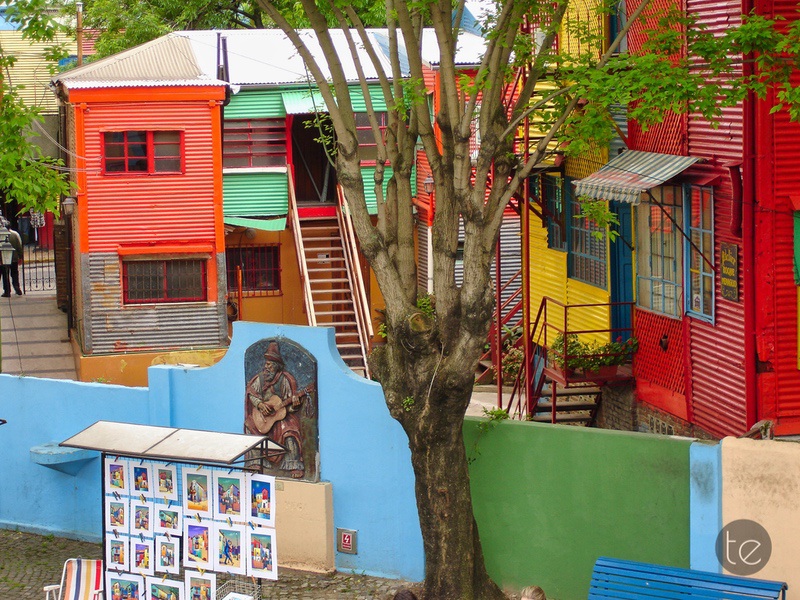 El Caminito in Buenos Aires