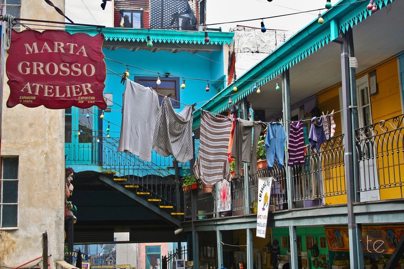 El Caminito in Buenos Aires