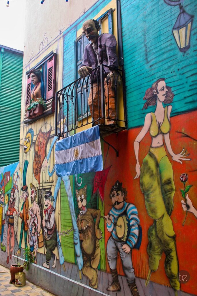 El Caminito in Buenos Aires