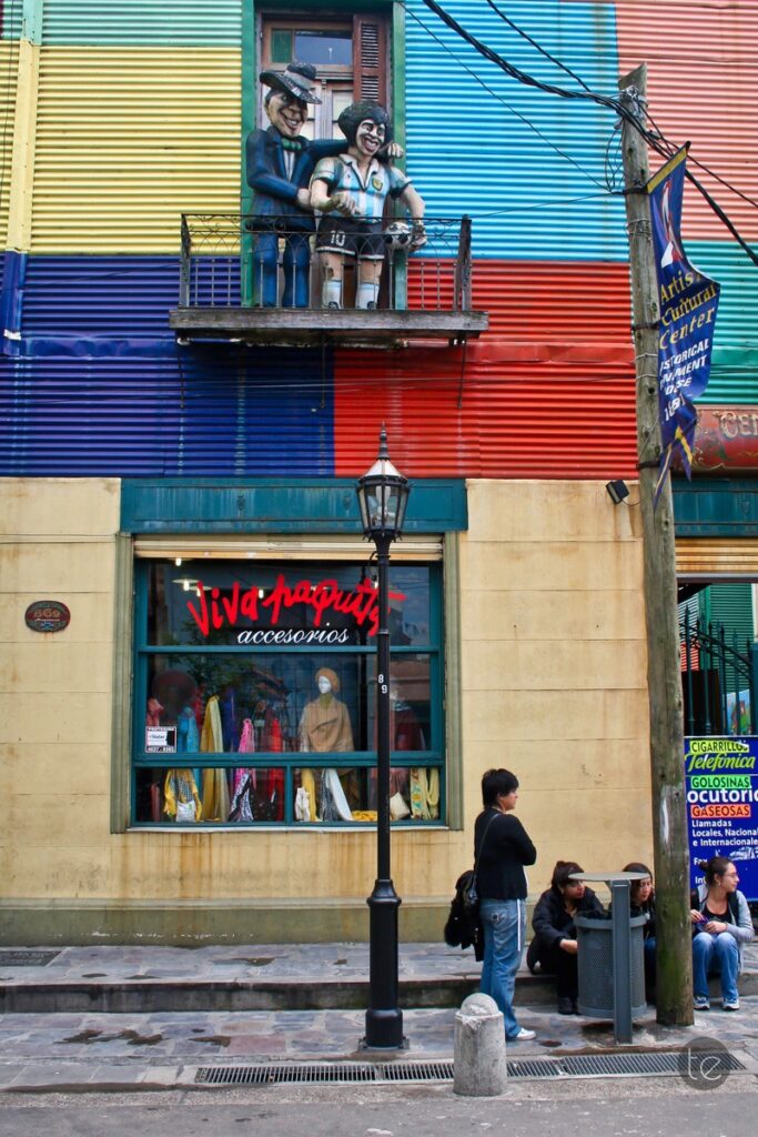 El Caminito in Buenos Aires