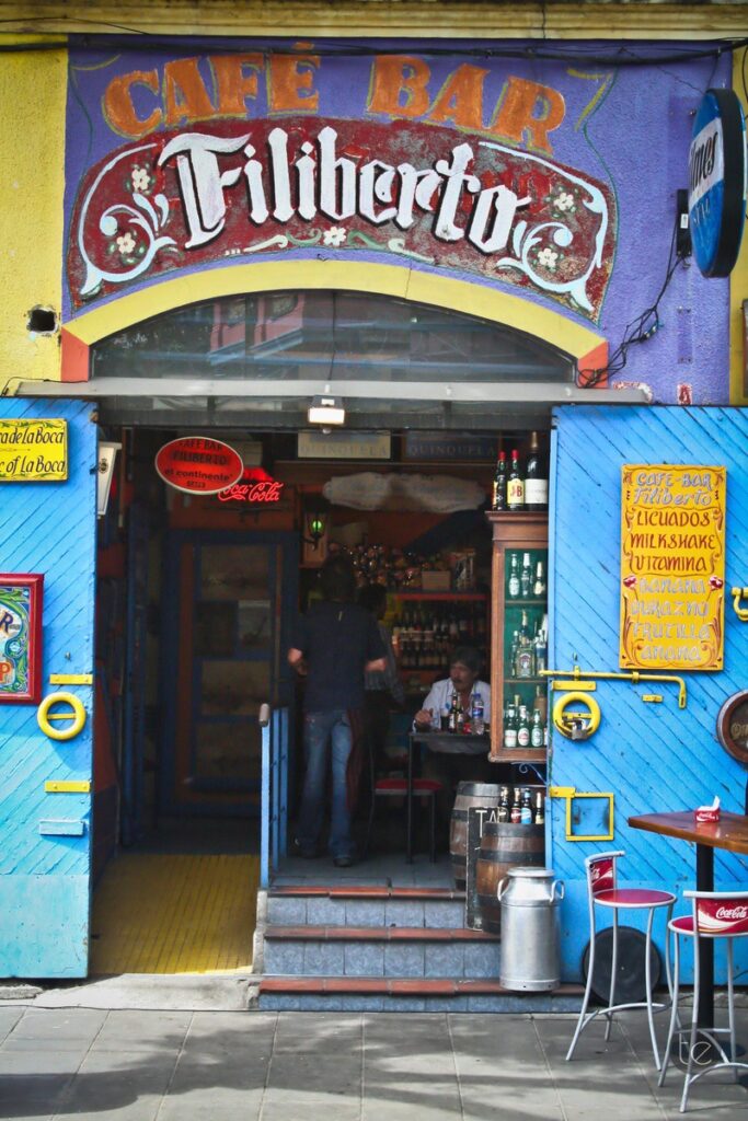 El Caminito in Buenos Aires
