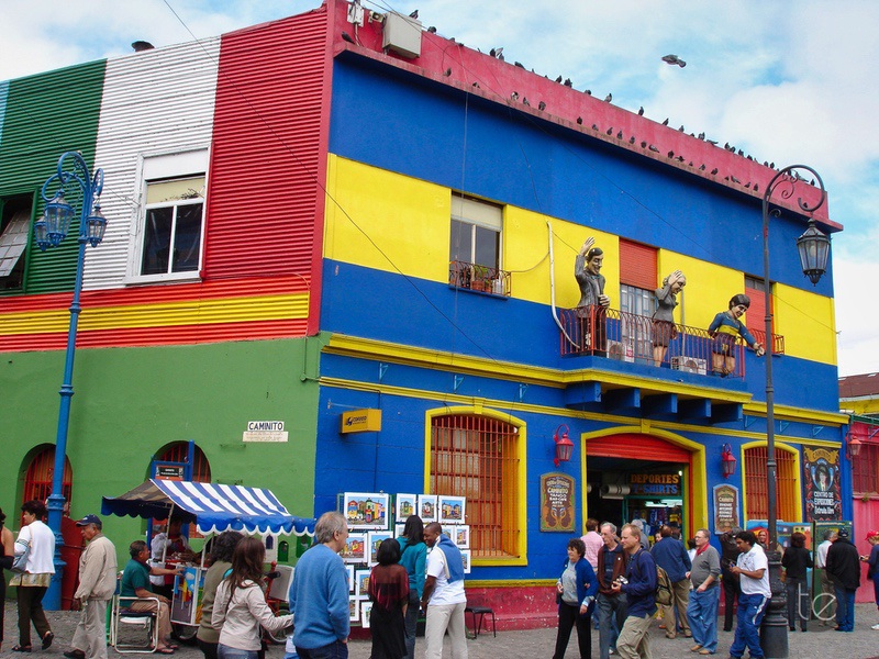 El Caminito in Buenos Aires