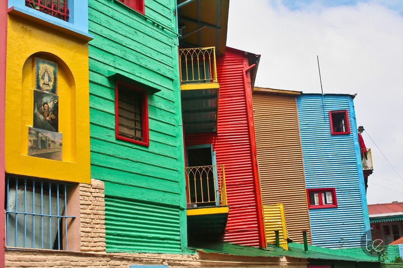 El Caminito in Buenos Aires