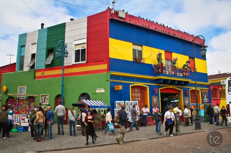 El Caminito in Buenos Aires