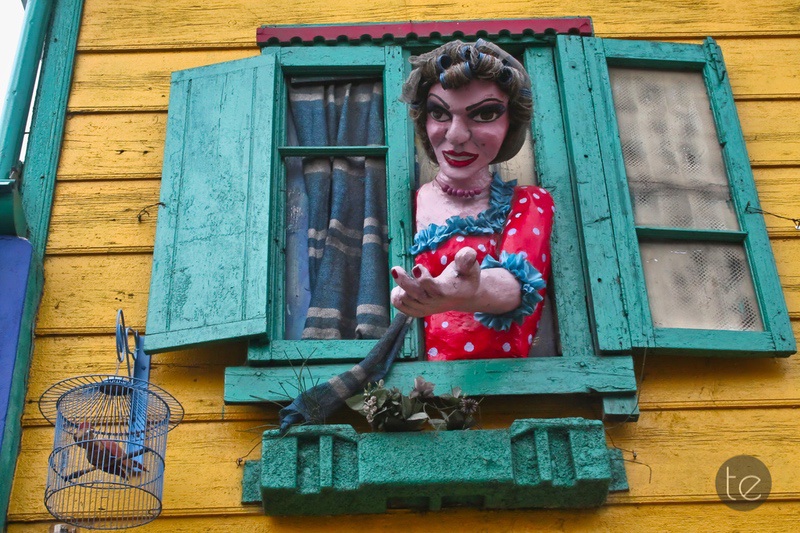 El Caminito in Buenos Aires