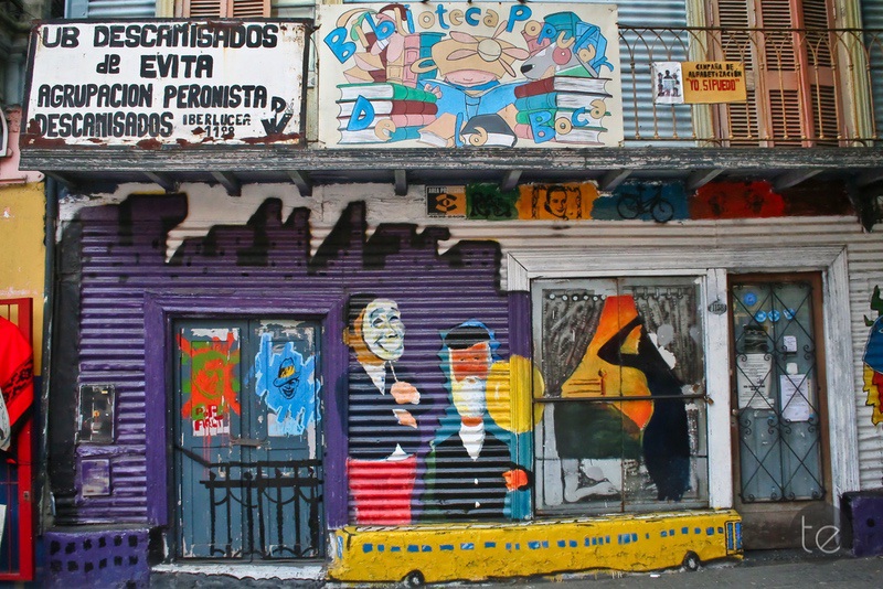 El Caminito in Buenos Aires