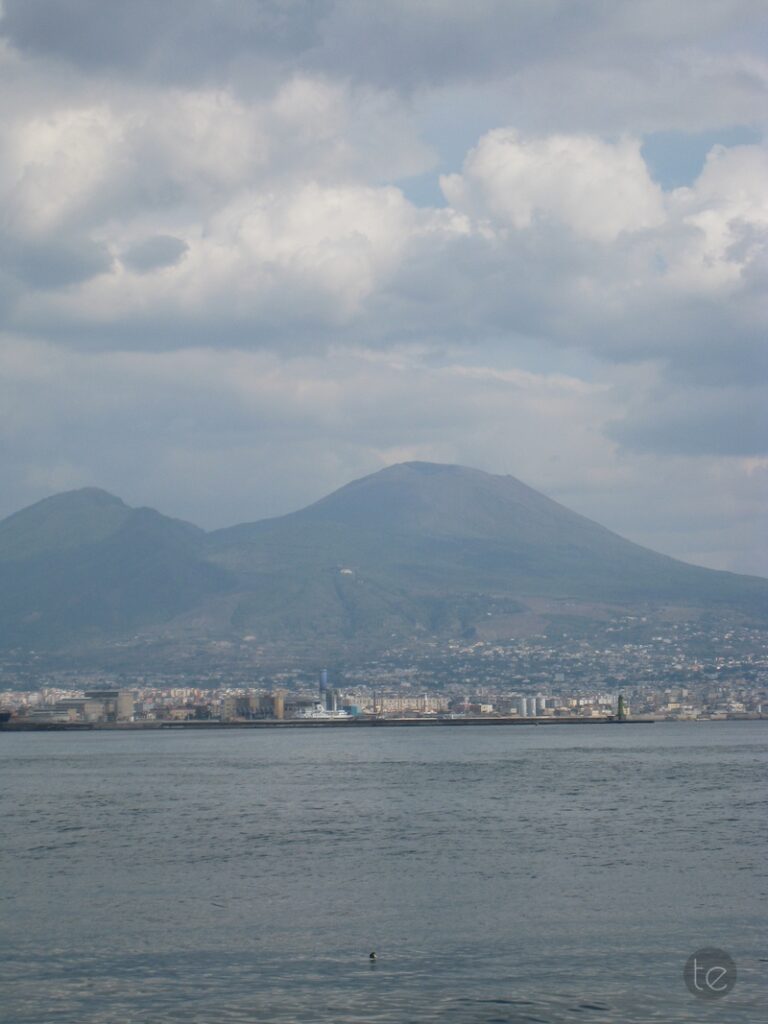 Porto Di Napoli and Vesuvius