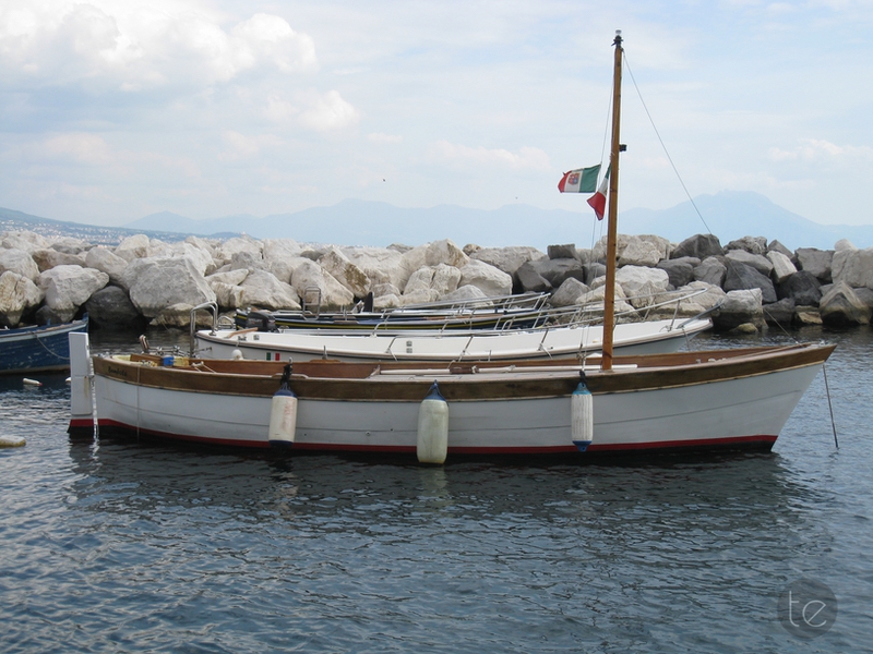 Porto Di Napoli and Vesuvius