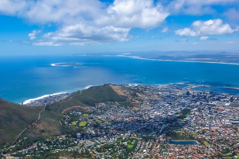 Spectacular Views from Table Mountain in Cape Town