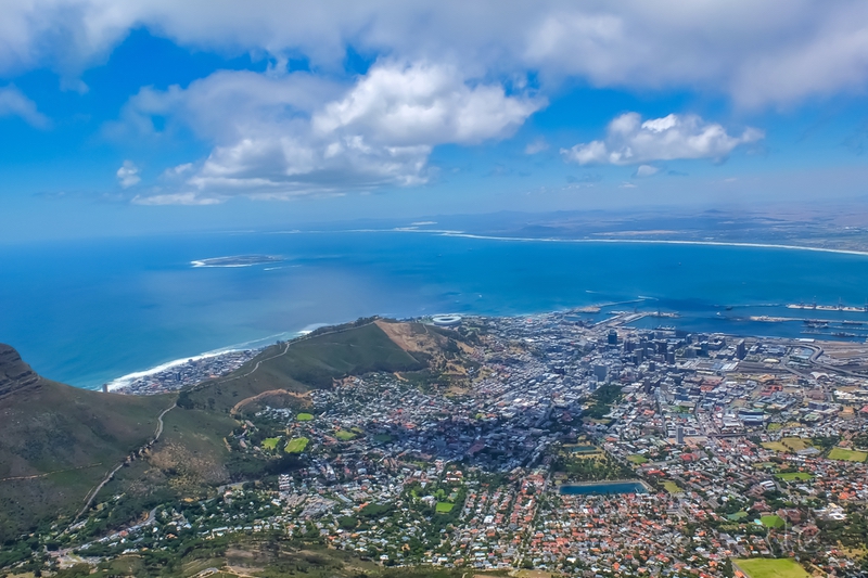 Spectacular Views from Table Mountain in Cape Town