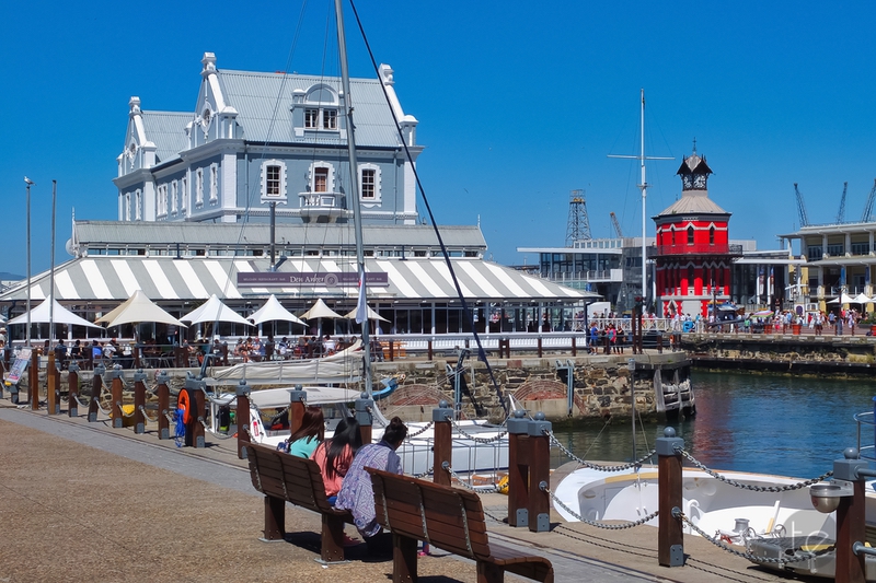 The V&A Waterfront in Cape Town