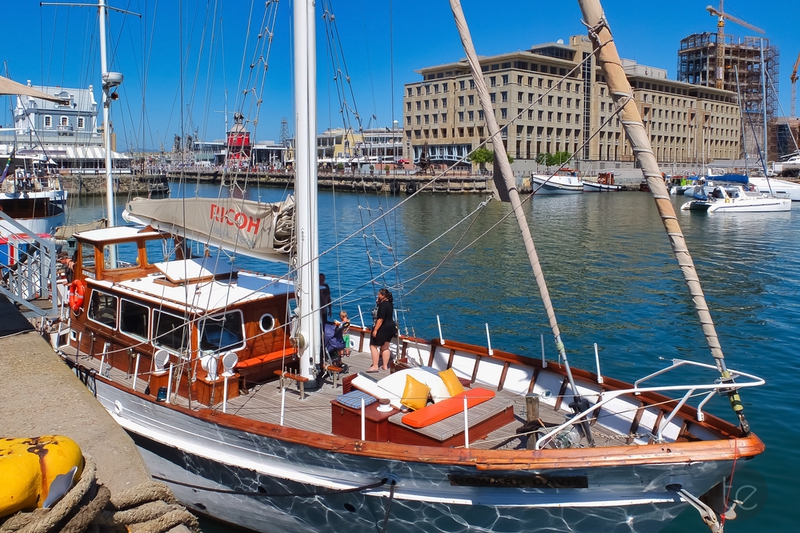 The V&A Waterfront in Cape Town