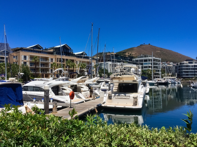 The V&A Waterfront in Cape Town