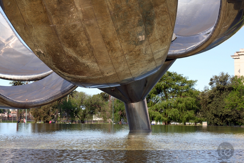 Floralis Genérica Sculpture in Plaza de las Naciones Unidas, Avenida Figueroa Alcorta, Buenos Aires