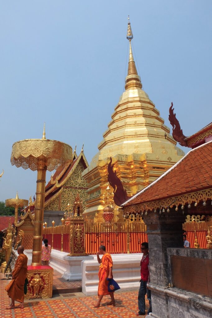 Wat Phra That Doi Suthep in Chiang Mai, Thailand