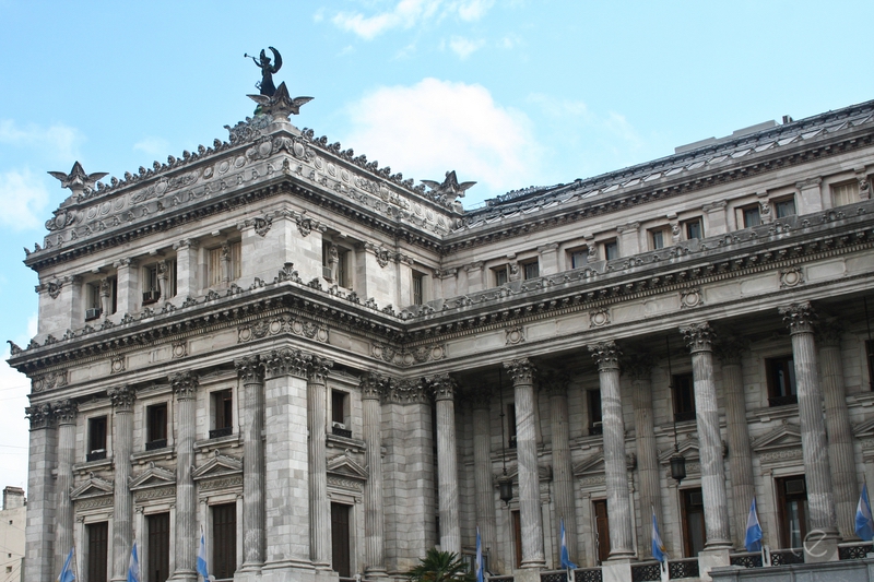 Palace of the Argentine National Congress in Buenos Aires, Argentina