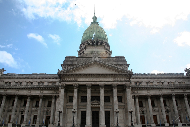 Palace of the Argentine National Congress in Buenos Aires, Argentina