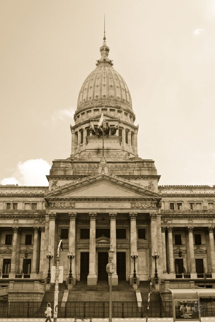 Palace of the Argentine National Congress in Buenos Aires, Argentina