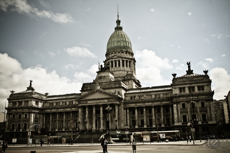 Palace of the Argentine National Congress in Buenos Aires, Argentina