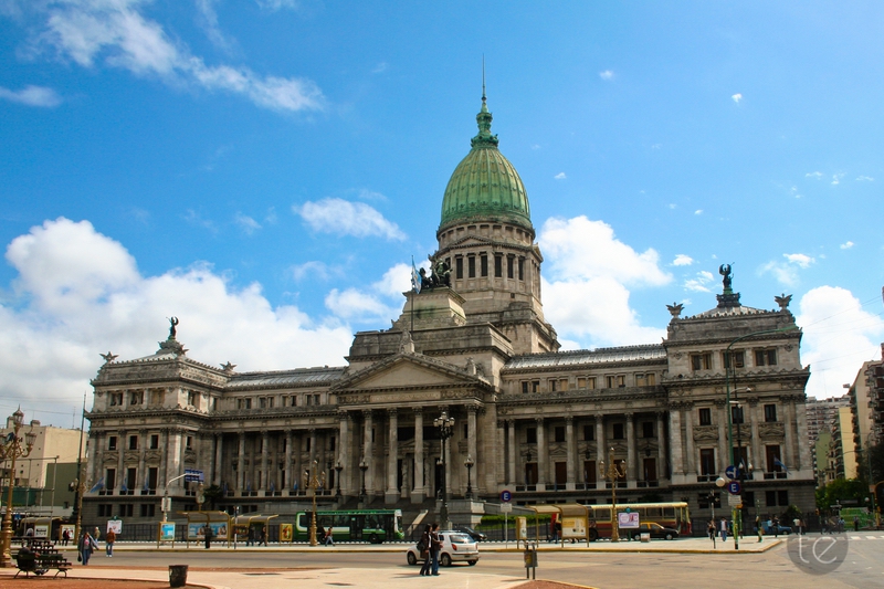 Palace of the Argentine National Congress in Buenos Aires, Argentina