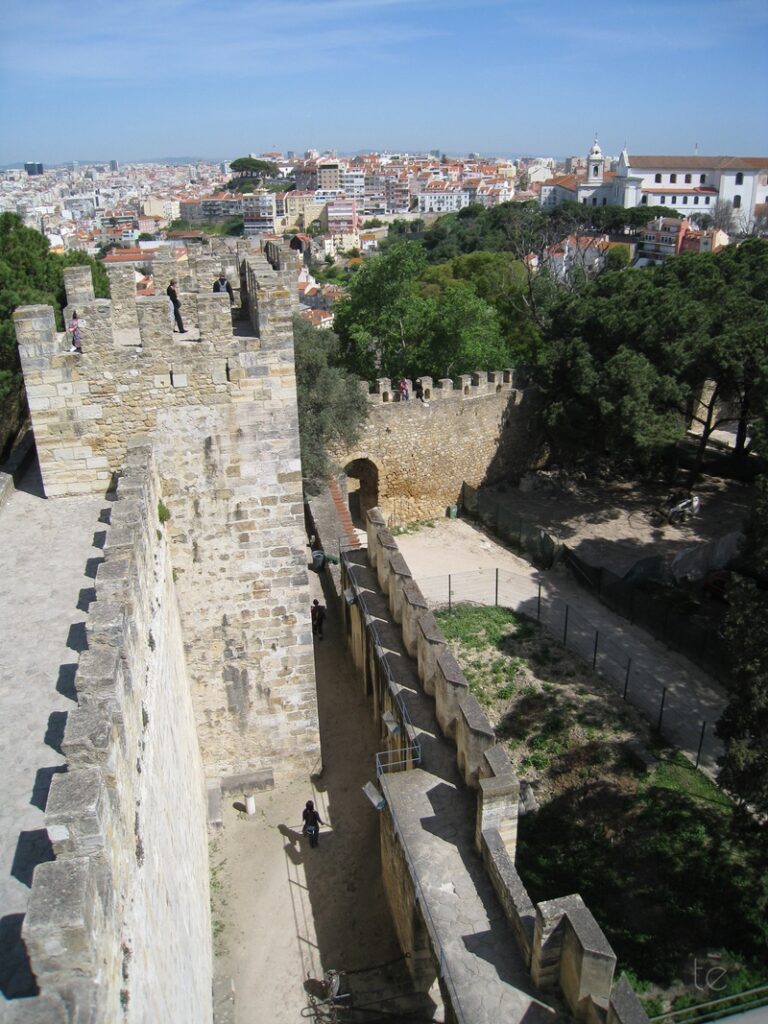 Castelo de S. Jorge in Lisbon, Portugal