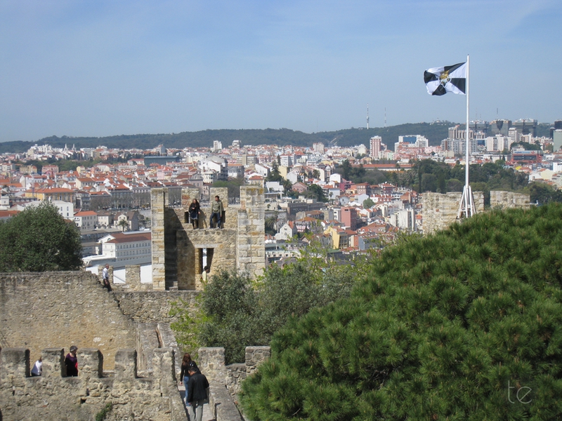 Castelo de S. Jorge in Lisbon, Portugal