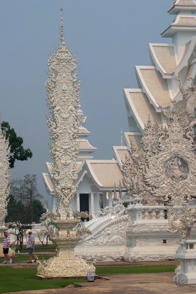 Wat Rong Khun, the White Temple in Chiang Rai, Thailand