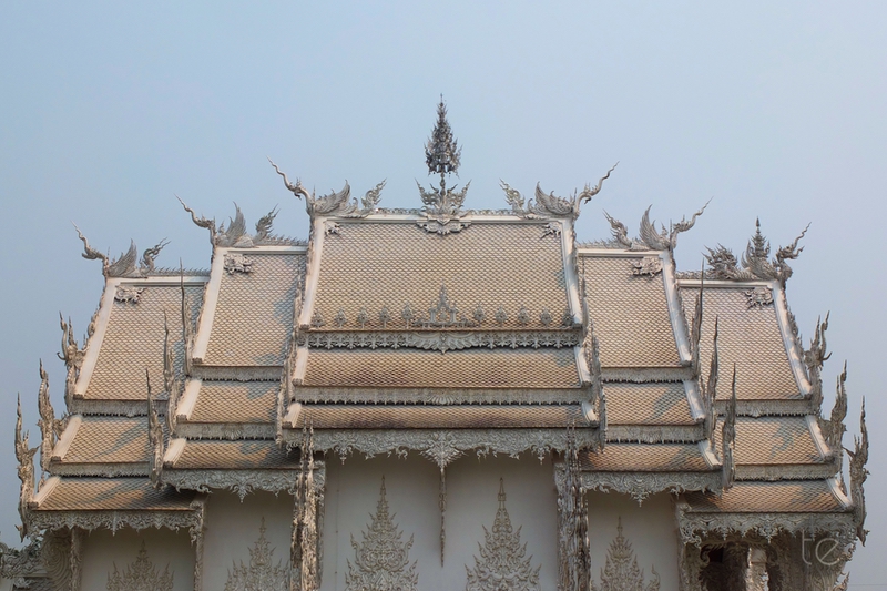 Wat Rong Khun, the White Temple in Chiang Rai, Thailand