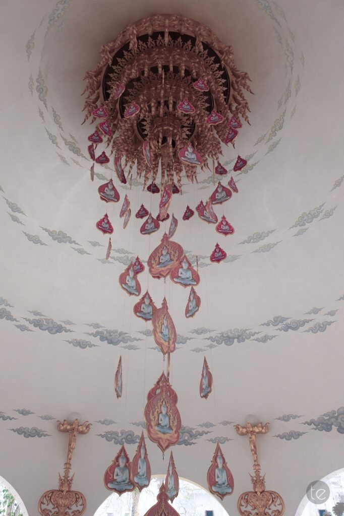 Wat Rong Khun, the White Temple in Chiang Rai, Thailand