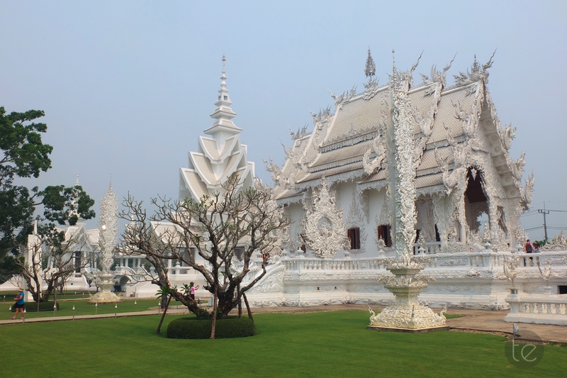 Wat Rong Khun, the White Temple in Chiang Rai, Thailand