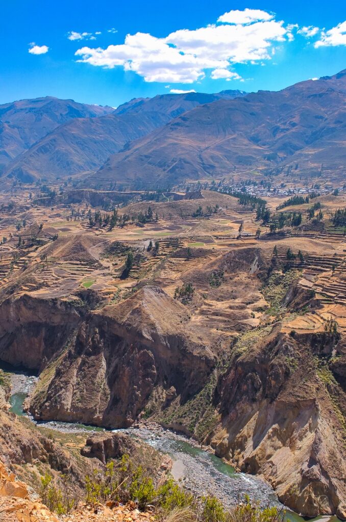 Colca Canyon in Peru