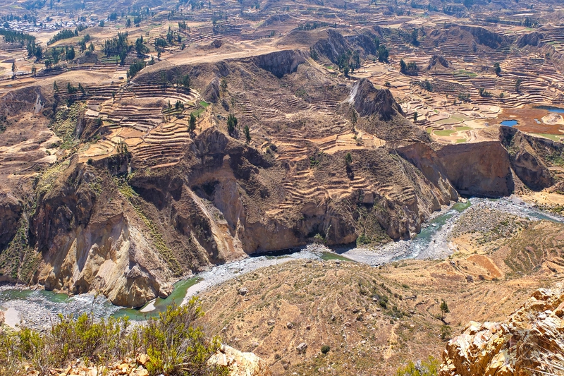 Colca Canyon in Peru