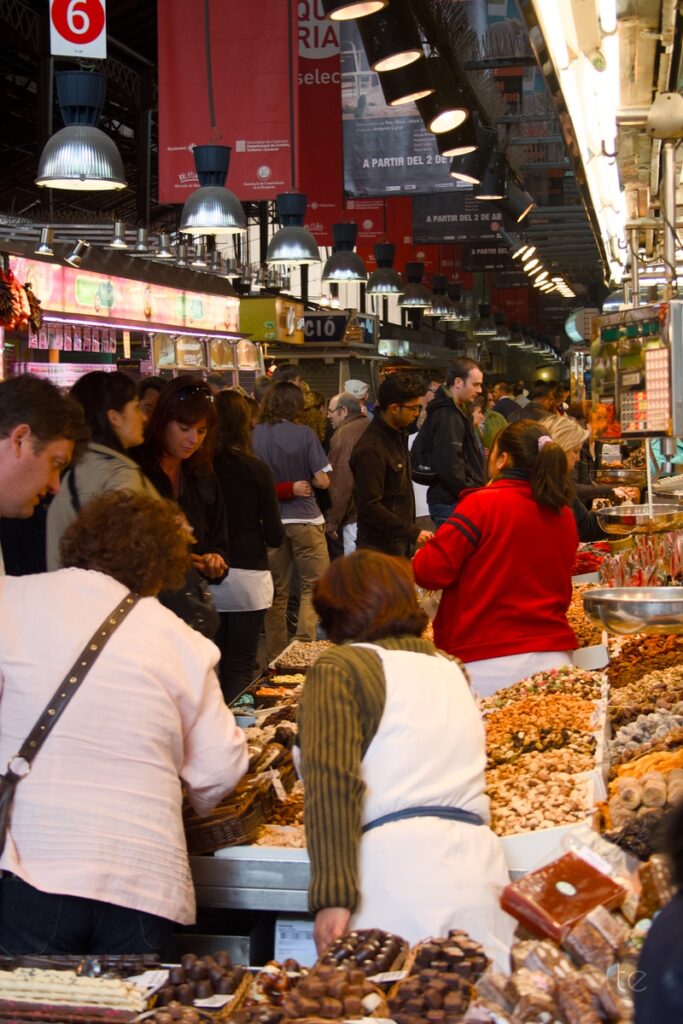 La Boqueria, Barcelona, Spain