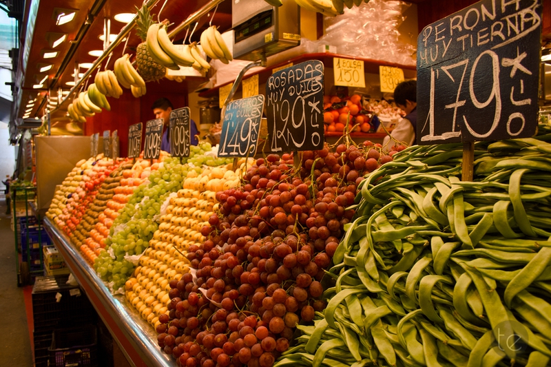 La Boqueria, Barcelona, Spain