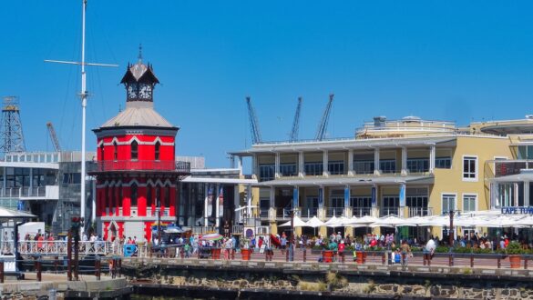 The V&A Waterfront in Cape Town