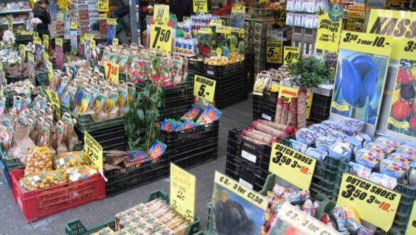 Bloemenmarkt in Amsterdam