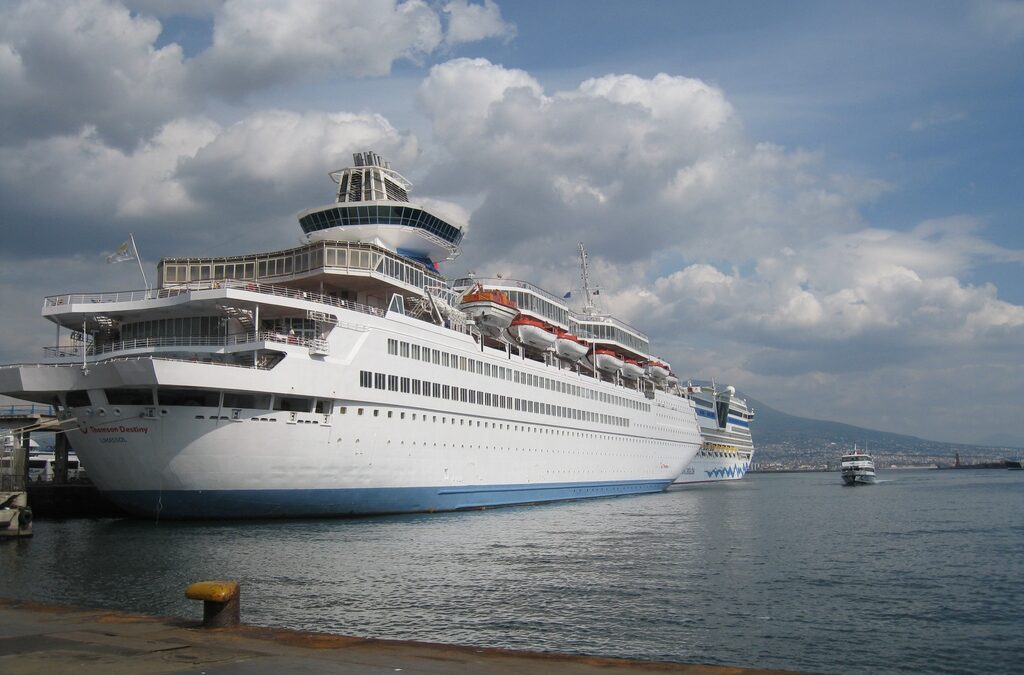 Porto Di Napoli and Vesuvius