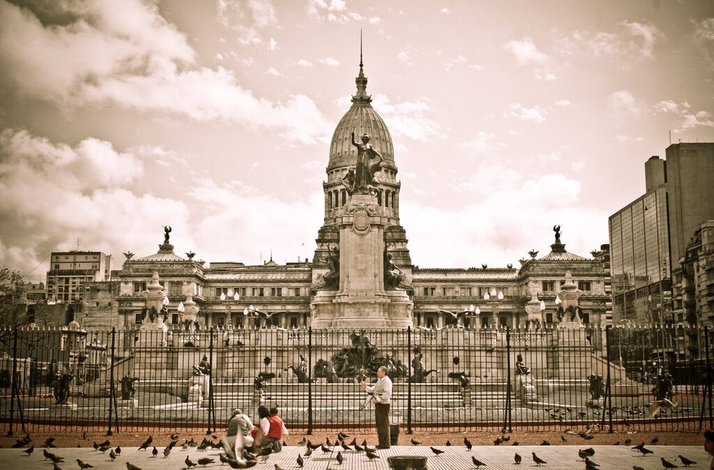Palace of the Argentine National Congress in Buenos Aires, Argentina