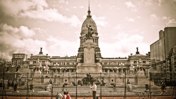 Palace of the Argentine National Congress in Buenos Aires, Argentina