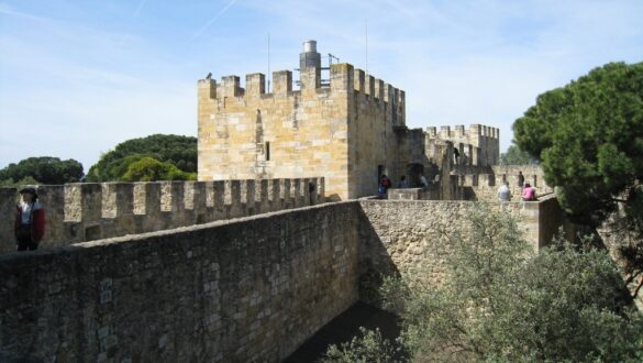 Castelo de S. Jorge in Lisbon, Portugal