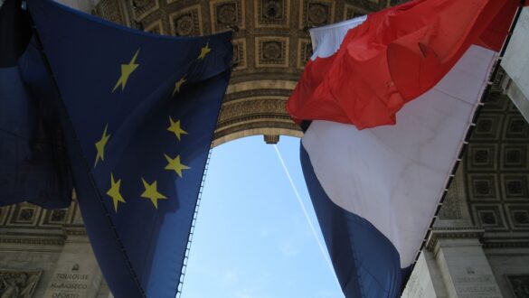 The Arc de Triomphe de l'Étoile in Paris