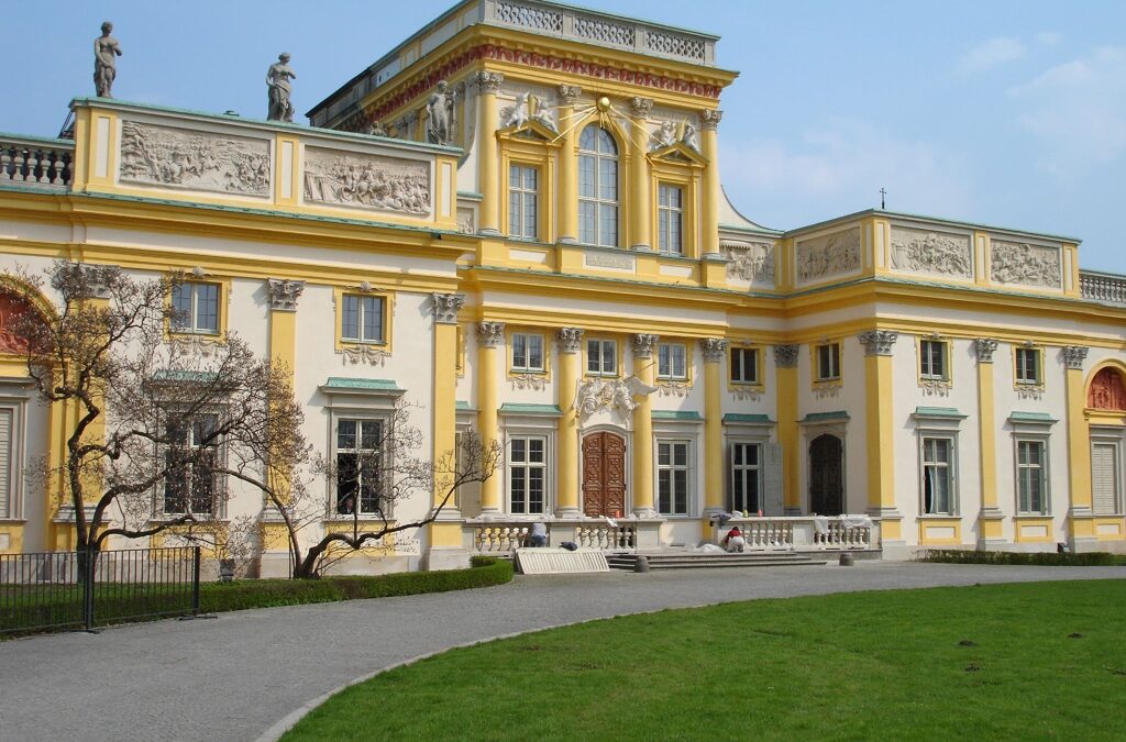 Palac Wilanowski in Warsaw, Poland