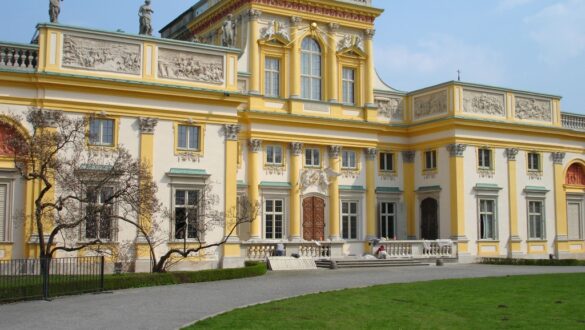Palac Wilanowski in Warsaw, Poland