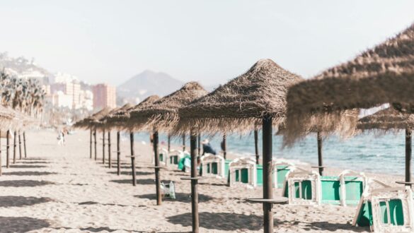 beach canopy lot
